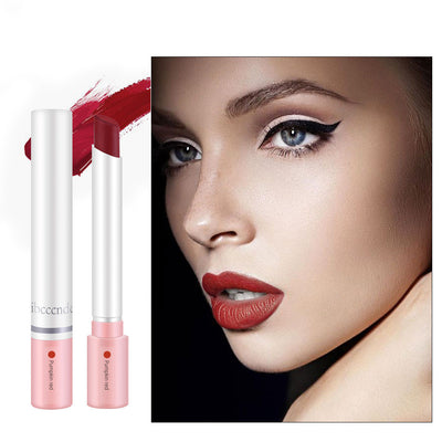 Creative Cigarette Lipstick Set 4 Colors Matte Long Lasting Waterproof Matt Lip Stick Tube Nude Red Lips Makeup